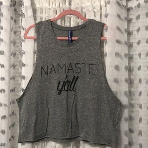 Yoga tank top